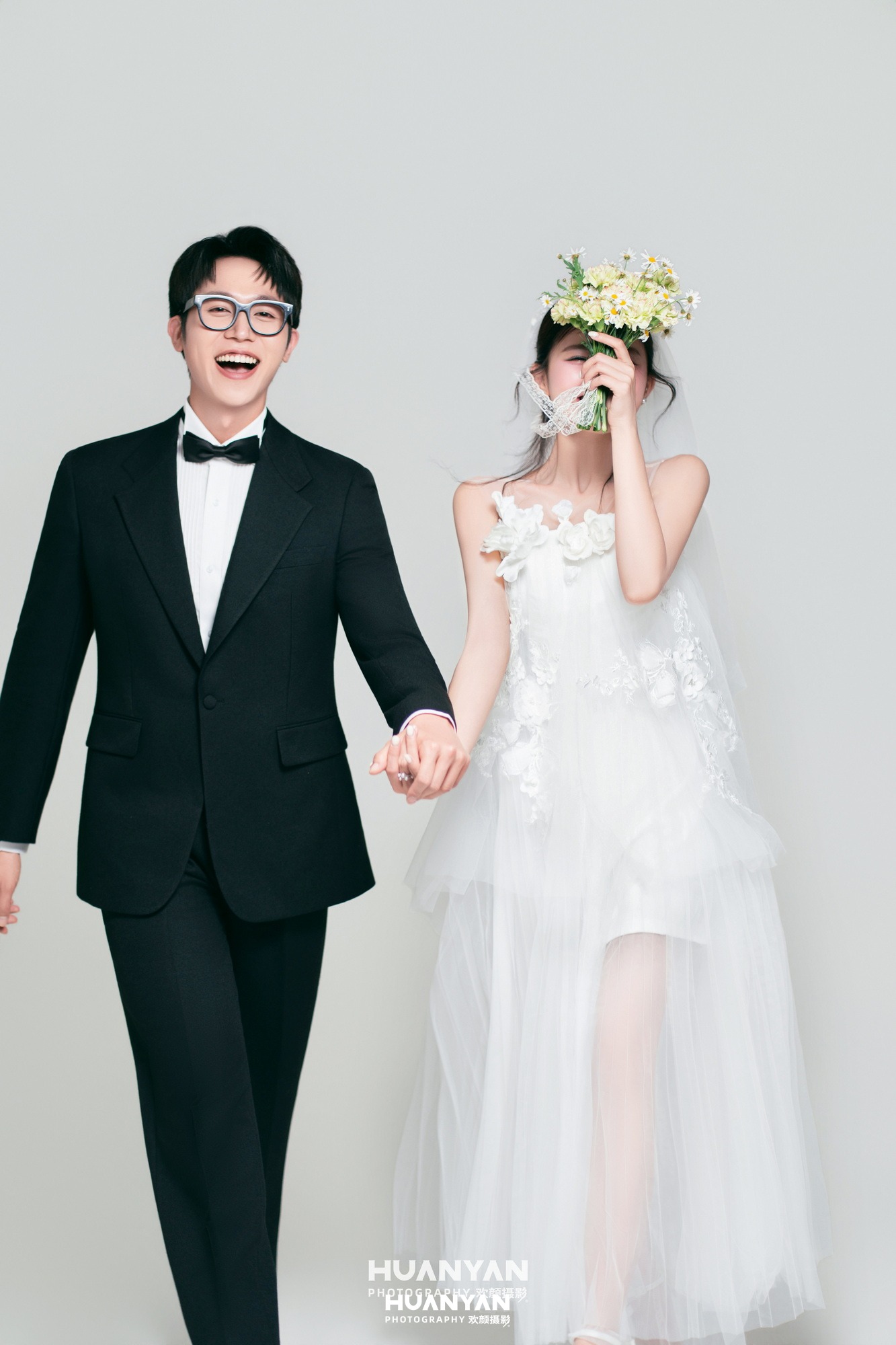 室内影棚韩式温柔婚纱照实拍（小朵欢喜系列）