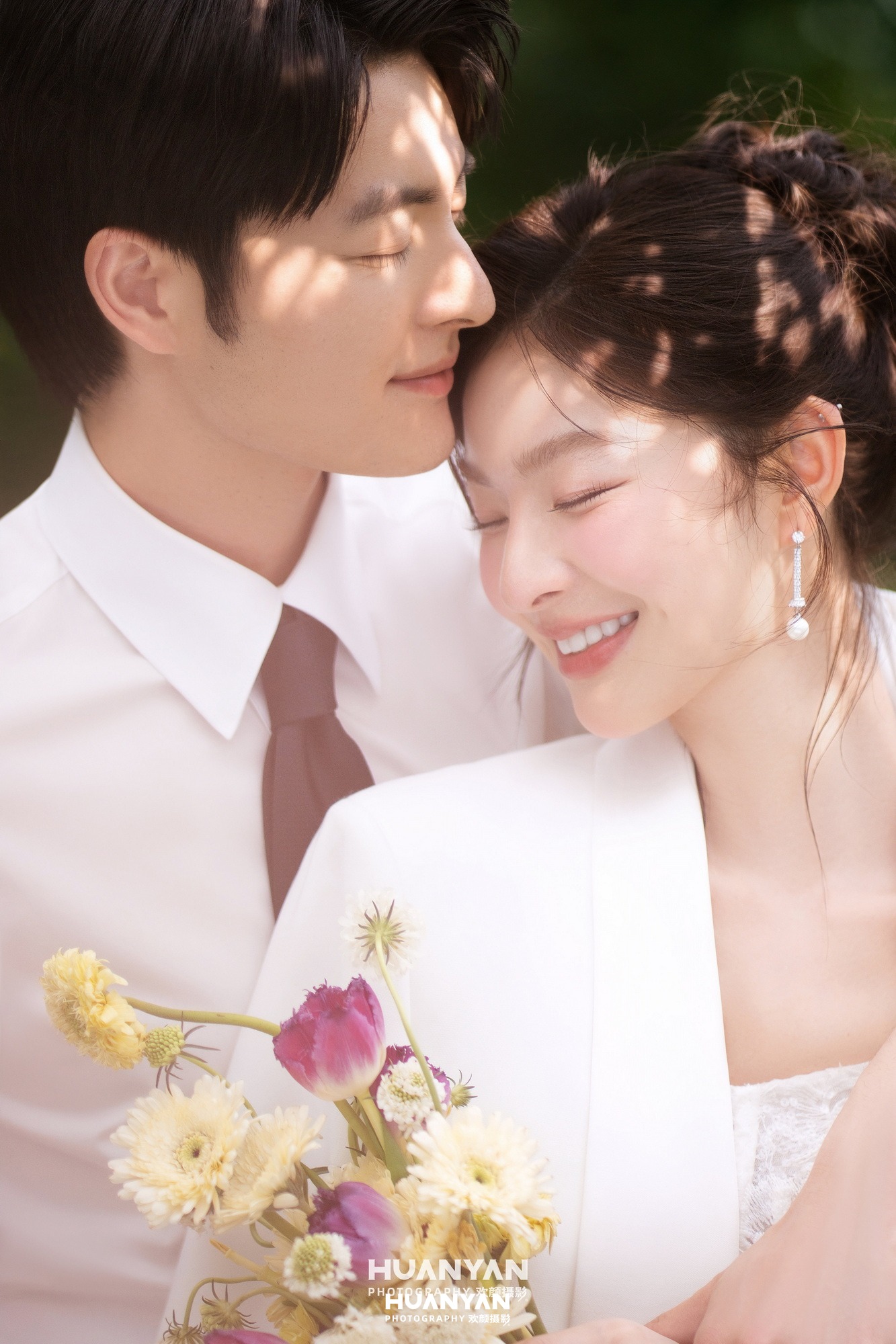 清新自然婚纱照 · 户外自然场景 · 草色新约客片