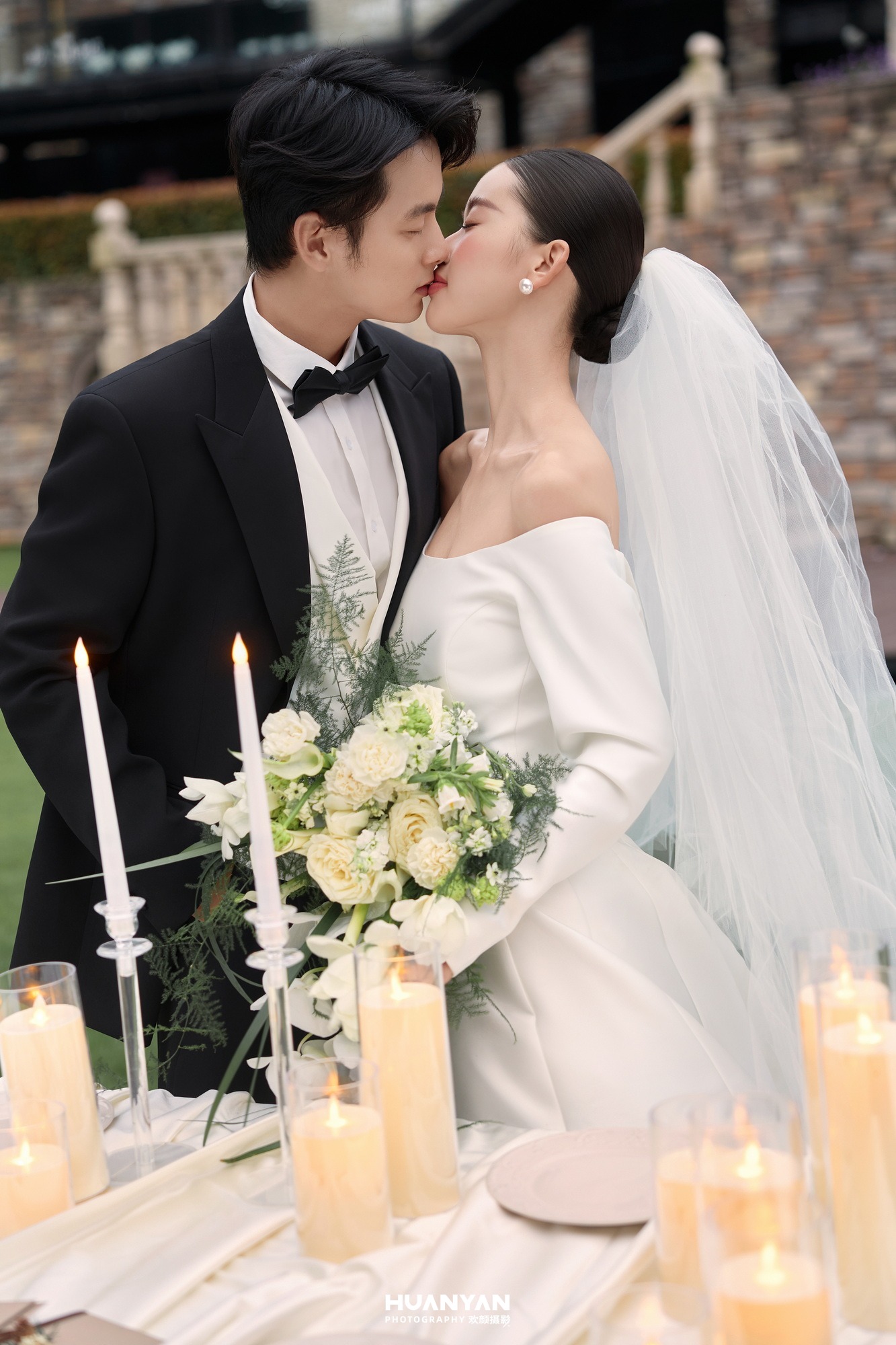 韩式温柔婚纱照 · 户外自然场景 · 掌心之诺客片